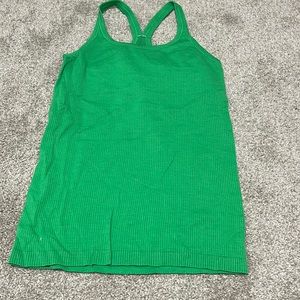 Lululemon green tank